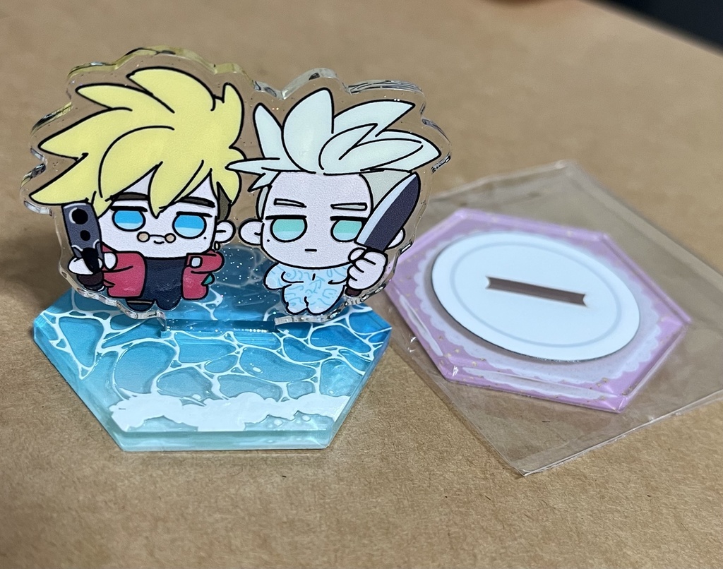 violent twins standee