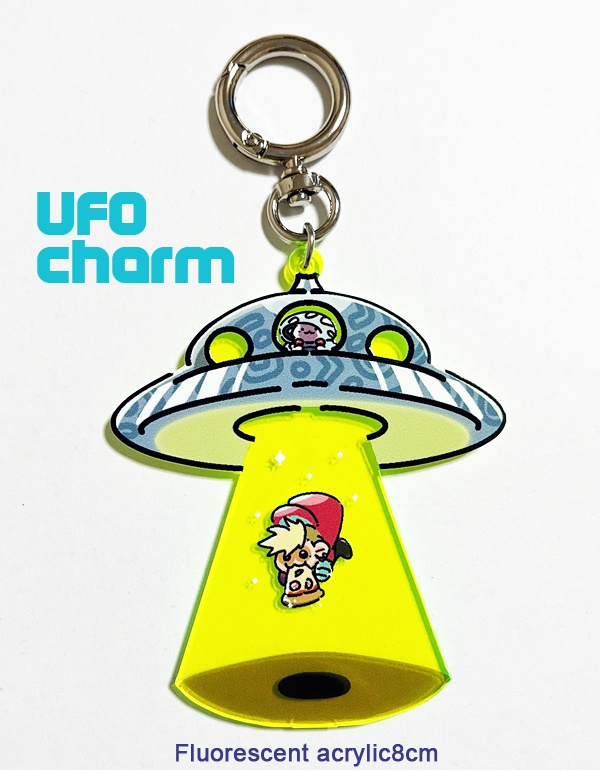 UFOチャーム「ヴァッシュ…おまえもパーフェクトインディペンデンツになるんだ」