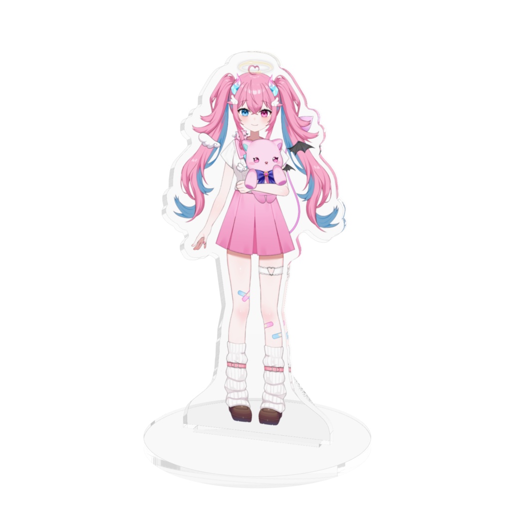 新要素【ツノ 尻尾】(中)制服 アクスタ