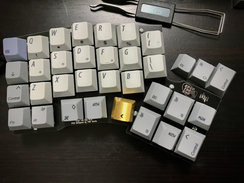 自作キーボードキット_Ergo The End