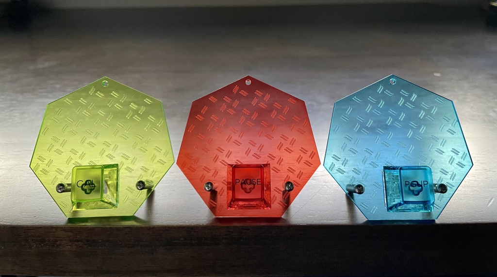 キーキャップ/スイッチディスプレイ「アクスタおやじV2」