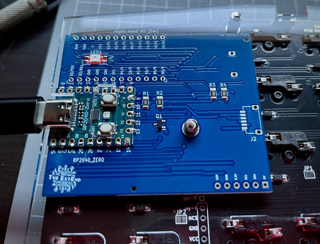 TheEndpoint専用_RP2040変換基板「TheExtend_rp」