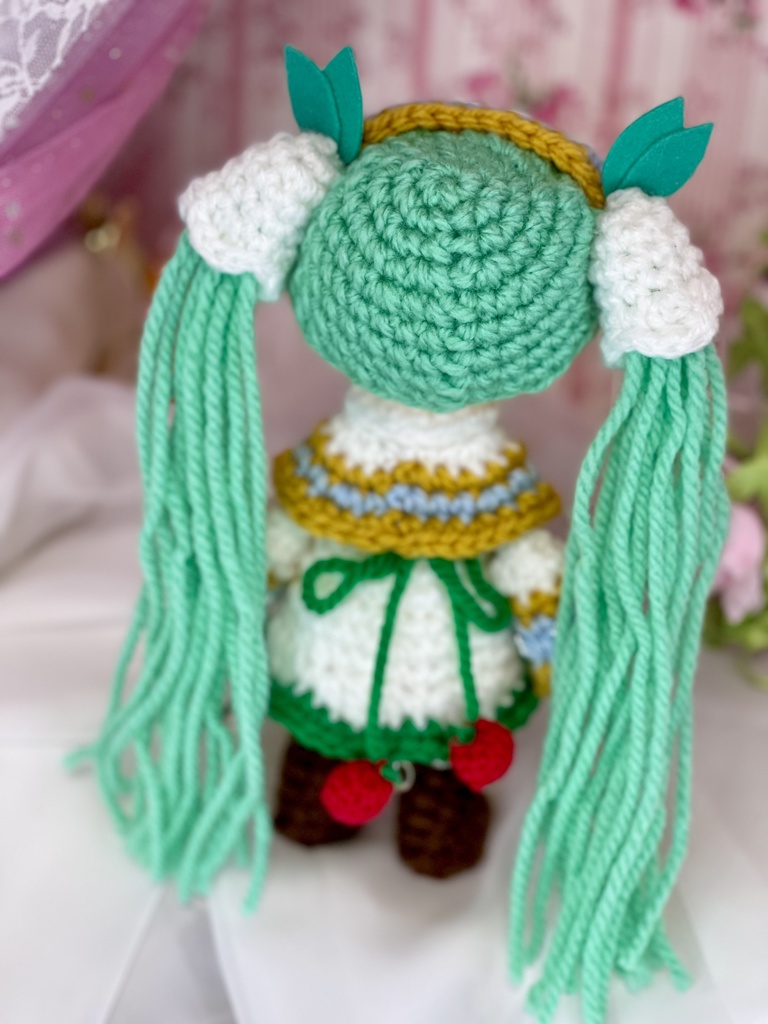 あみぐるみ　ゆきめい出品 雪だるま・スノーマンのあみぐるみ❤︎ハンドメイド❤︎編み