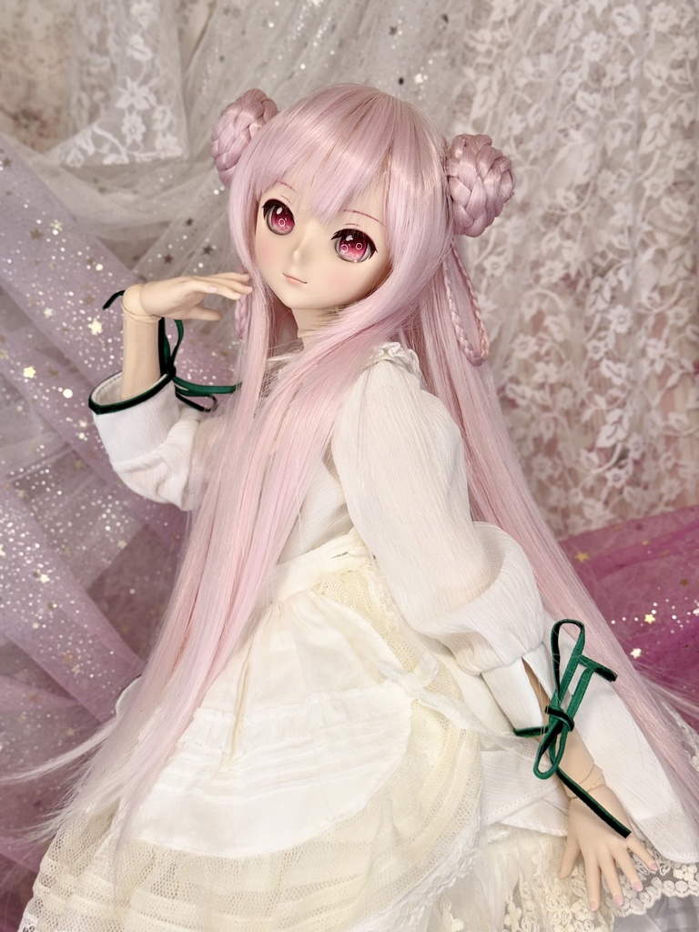 9インチ☆シニヨンプードルちゃん ウィッグ
