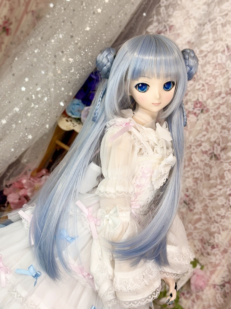 9インチ☆シニヨンプードルちゃん ウィッグ