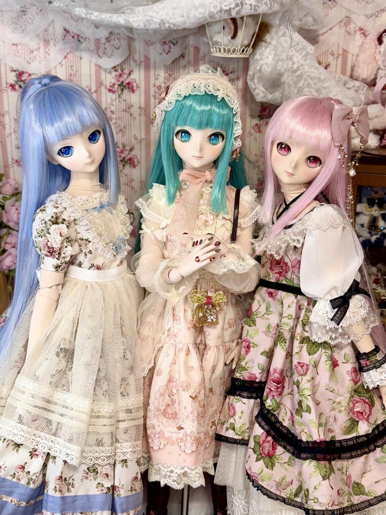9インチ⭐️もふっとハーフアップ　七星乃工房×黒MAJO