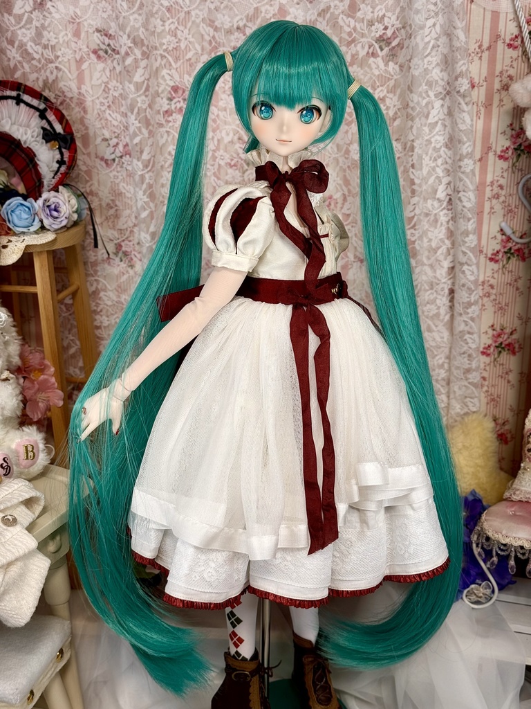 9インチ🌟初音ミクデフォルトスタイル 七夕ver.ウィッグ
