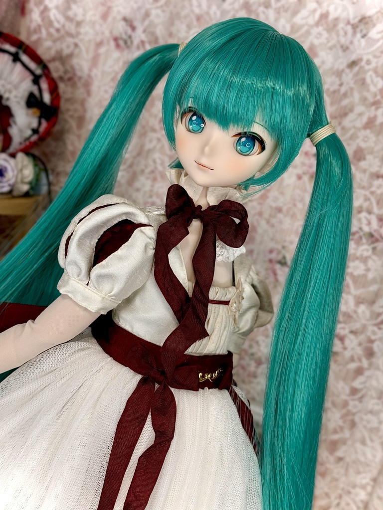 9インチ🌟初音ミクデフォルトスタイル 七夕ver.ウィッグ