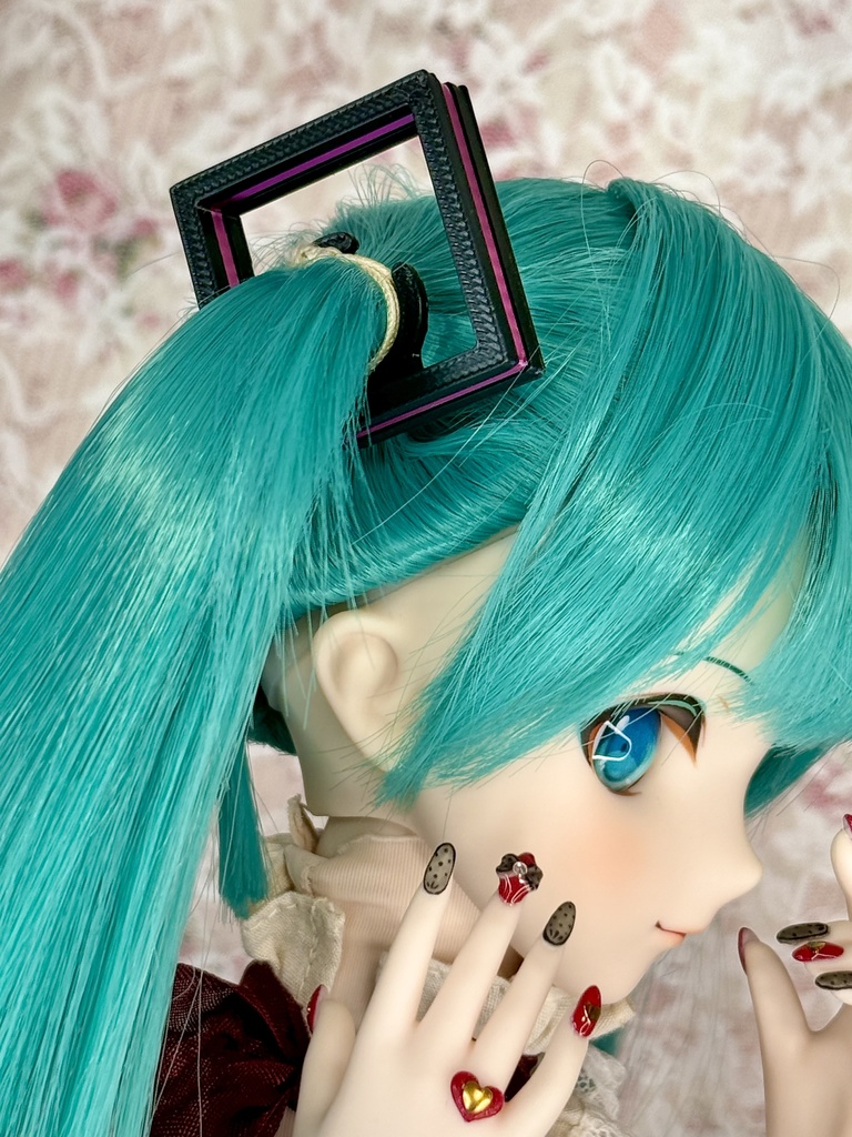 9インチ🌟初音ミクデフォルトスタイル 七夕ver.ウィッグ