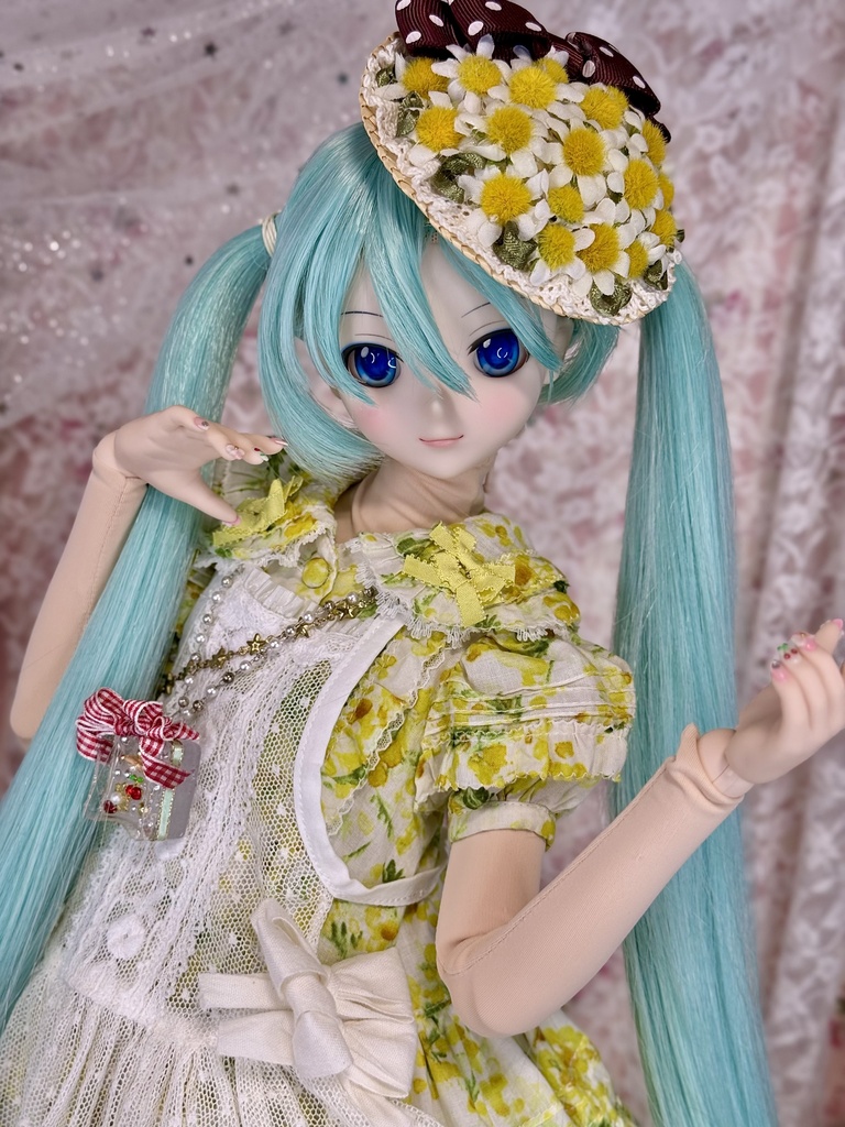 9インチ🌟初音ミクデフォルトスタイルウィッグ