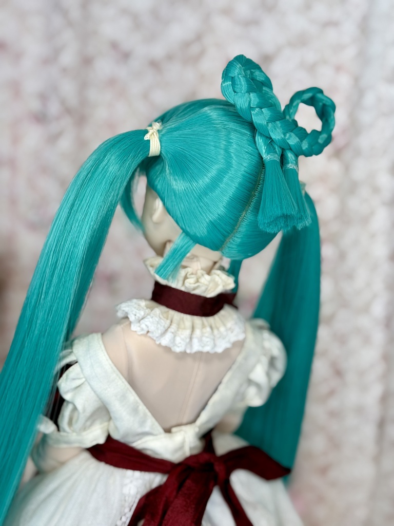 9インチ🌟初音ミクデフォルトスタイル 七夕ver.ウィッグ