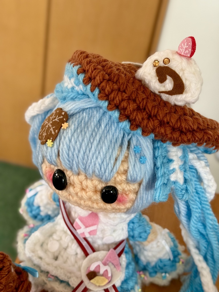 雪ミク2026 ジャンボあみぐるみ