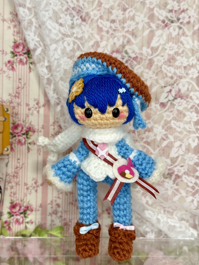 雪ミク2026 KAITOあみぐるみ　中サイズ