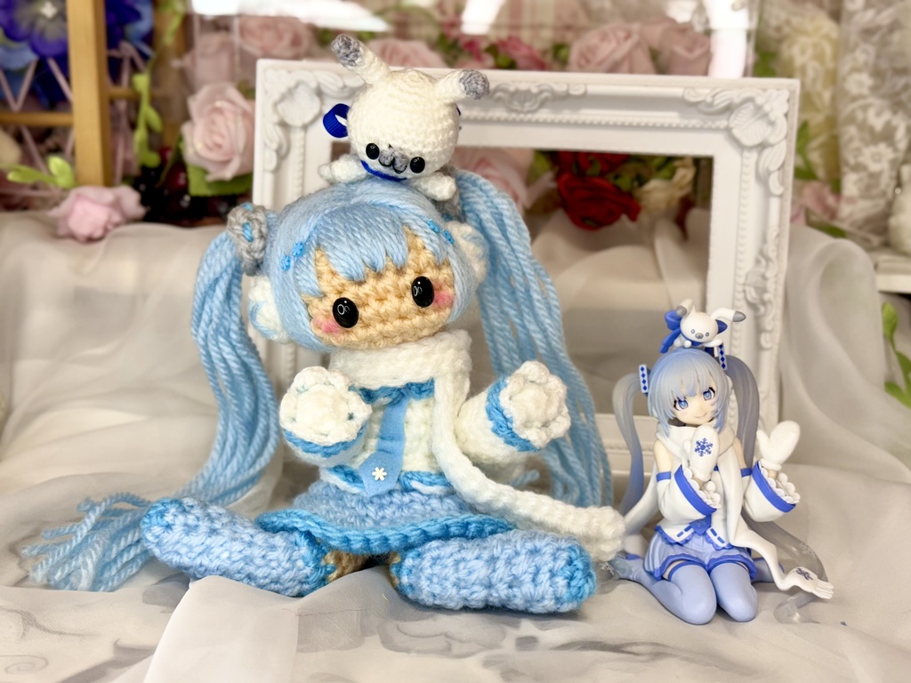 雪ミク スカイタウンver. あみぐるみ 中サイズ