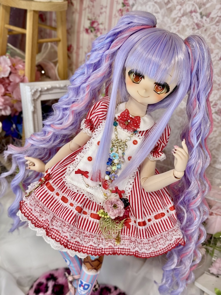 9インチウィッグ☆地雷也 魔女っ子ホリック×キャンディピンク