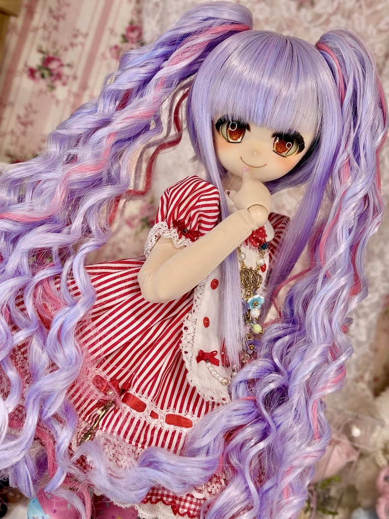 9インチウィッグ☆地雷也 魔女っ子ホリック×キャンディピンク