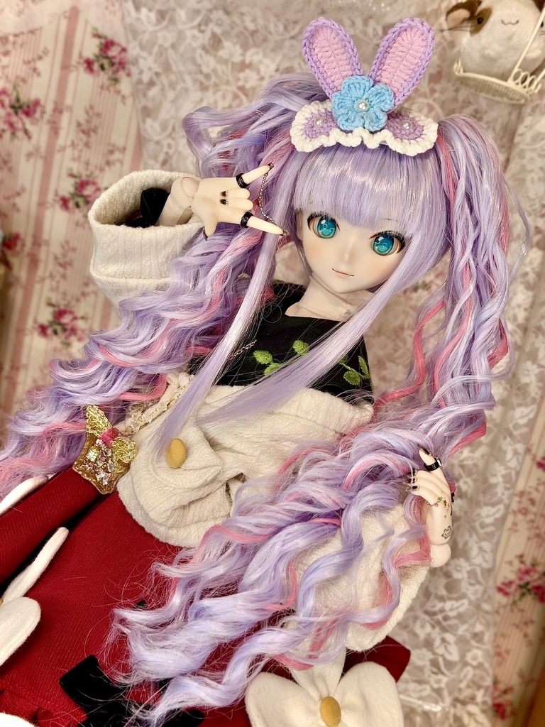 9インチウィッグ☆地雷也 魔女っ子ホリック×キャンディピンク