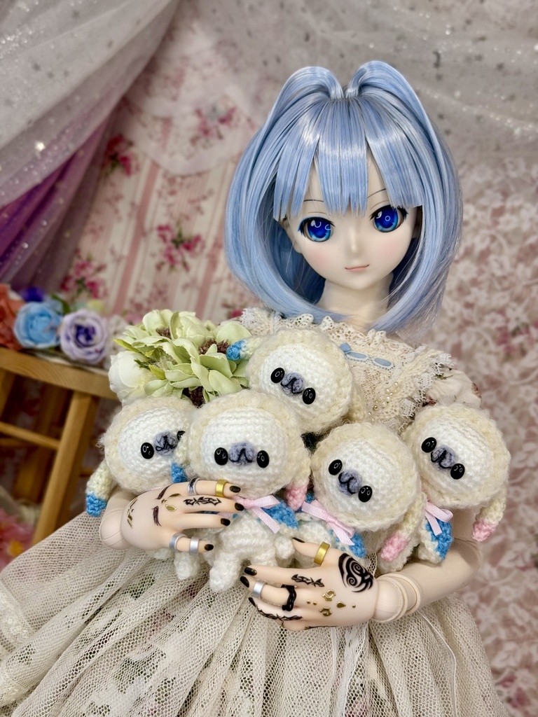 雪ミク2026 ラビットユキネ　あみぐるみ