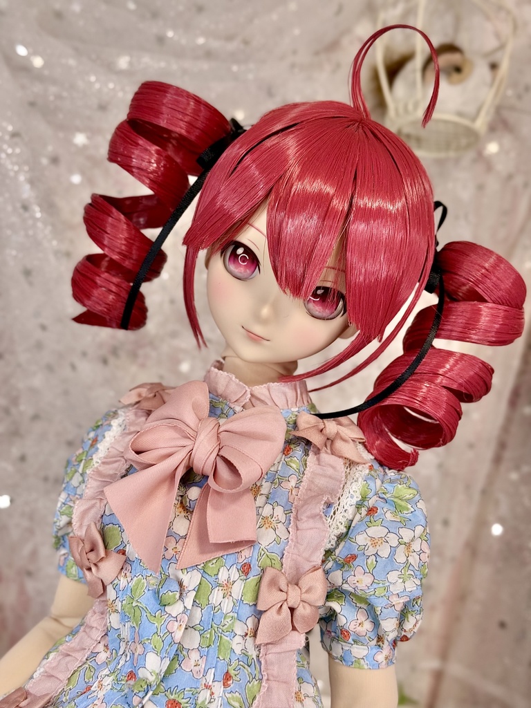 9インチ⭐️ツーサイドロール ウィッグ