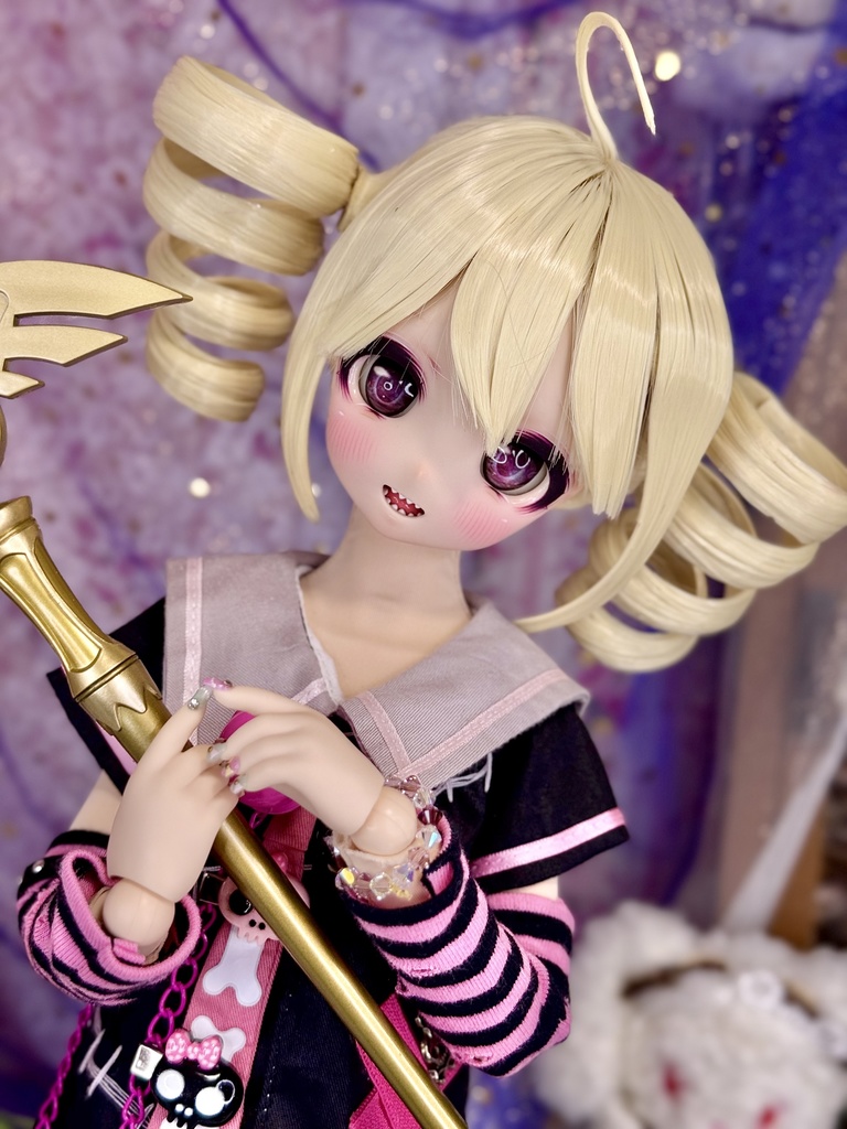 9インチ⭐️ツーサイドロール ウィッグ