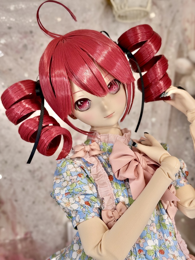 9インチ⭐️ツーサイドロール ウィッグ