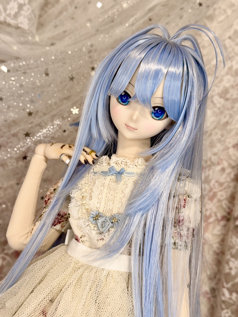 9インチ⭐️ルナヴァニラ・ロング ウィッグ