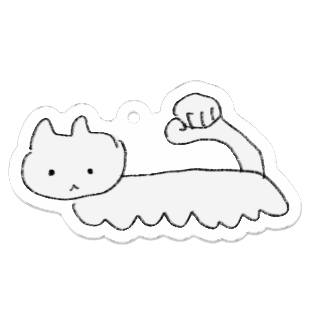 グーパンねこキーホルダー