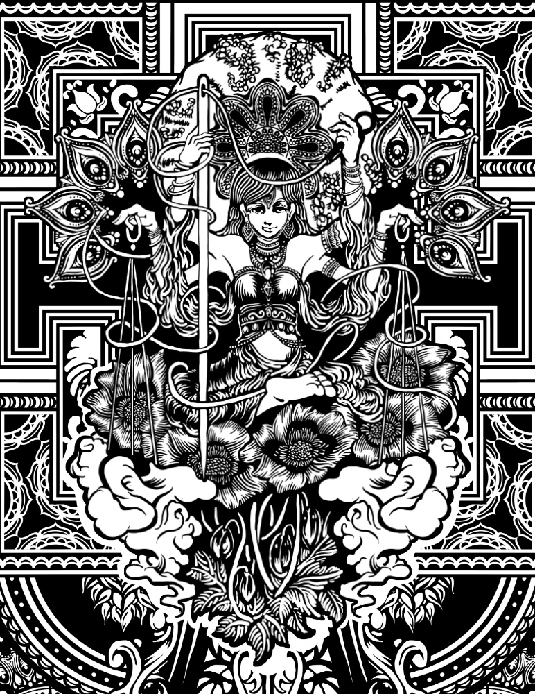 風沢金剛曼荼羅Tシャツ