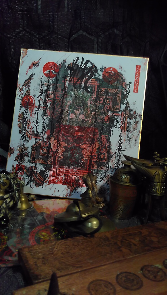 【色紙】風沢金剛曼荼羅