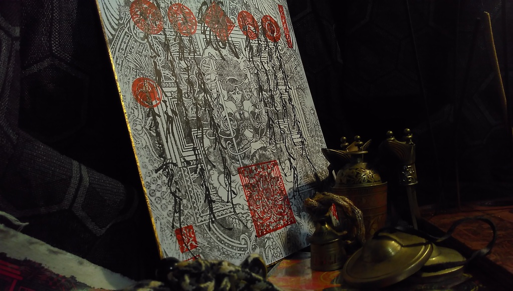 【色紙】風沢金剛曼荼羅