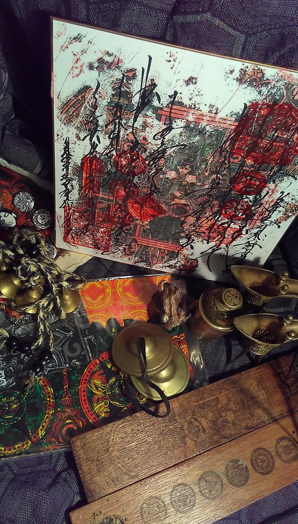 【色紙】風沢金剛曼荼羅