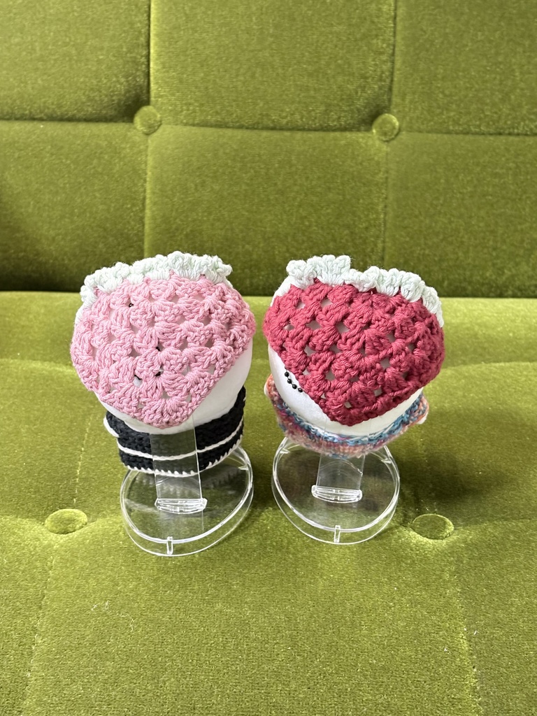 いちごのバブーシュカ(10センチぬい向け)