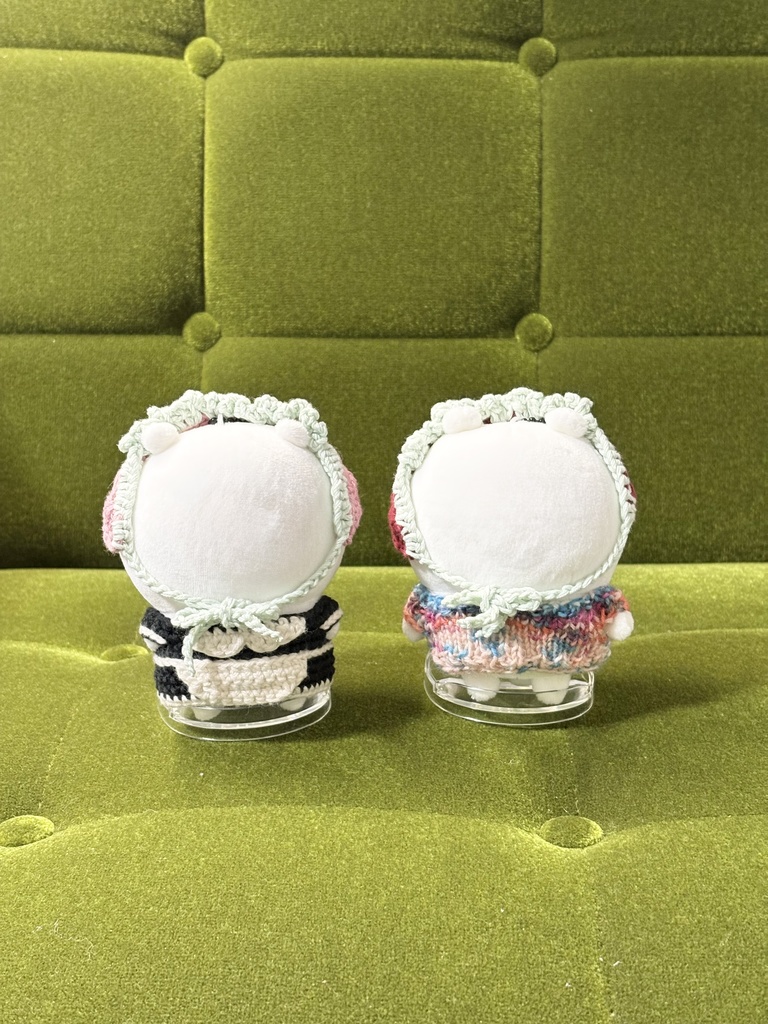 いちごのバブーシュカ(10センチぬい向け)