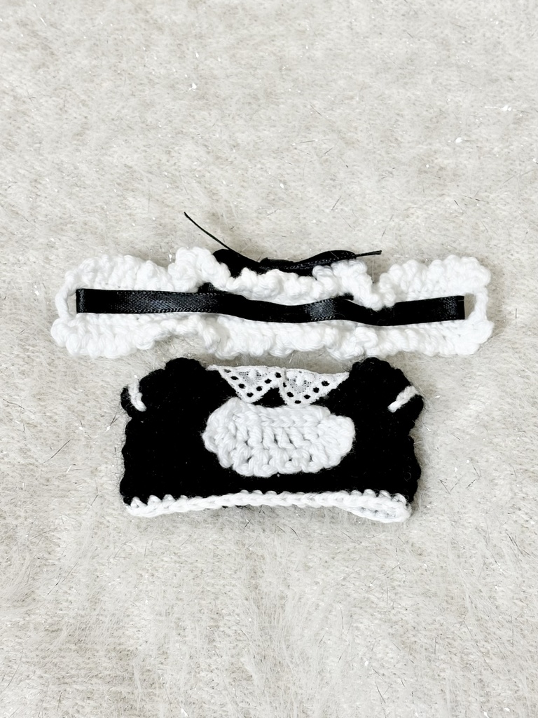 メイド服(10センチぬい向け)