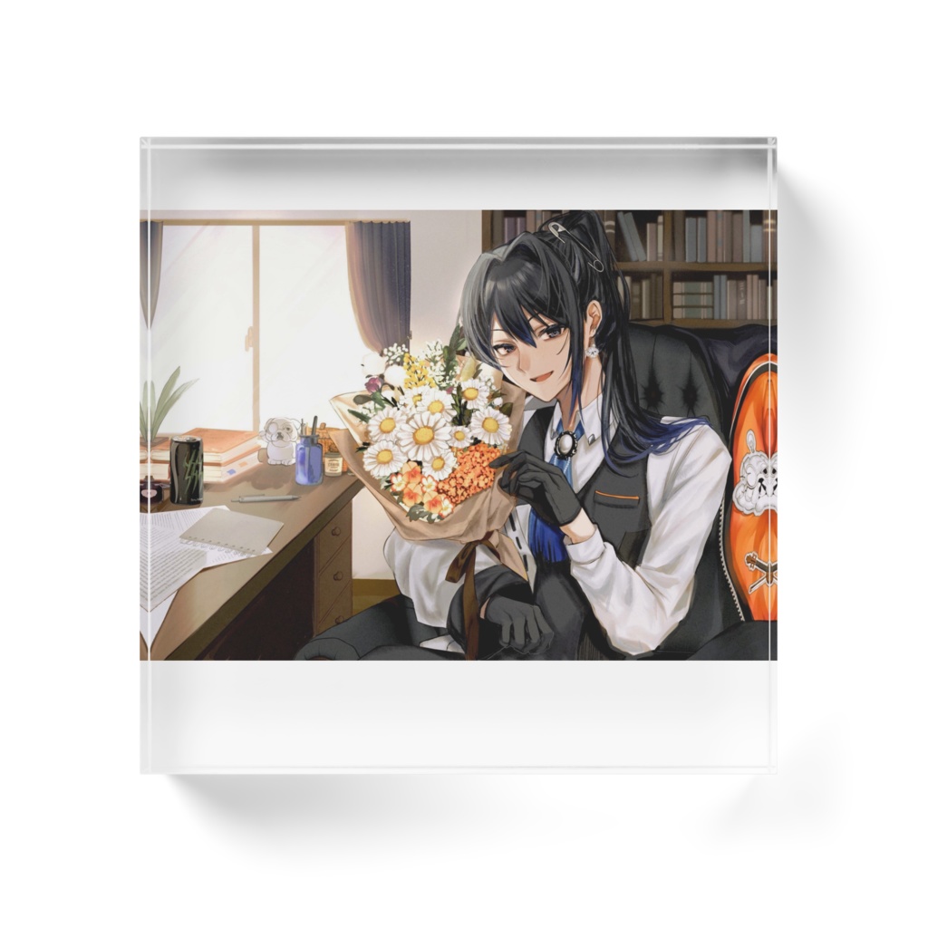 弥縫ウユウ 一周年記念アクリルブロック