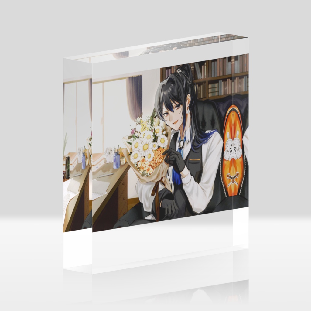 弥縫ウユウ 一周年記念アクリルブロック