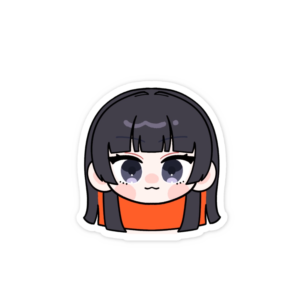 ウユ子ステッカー