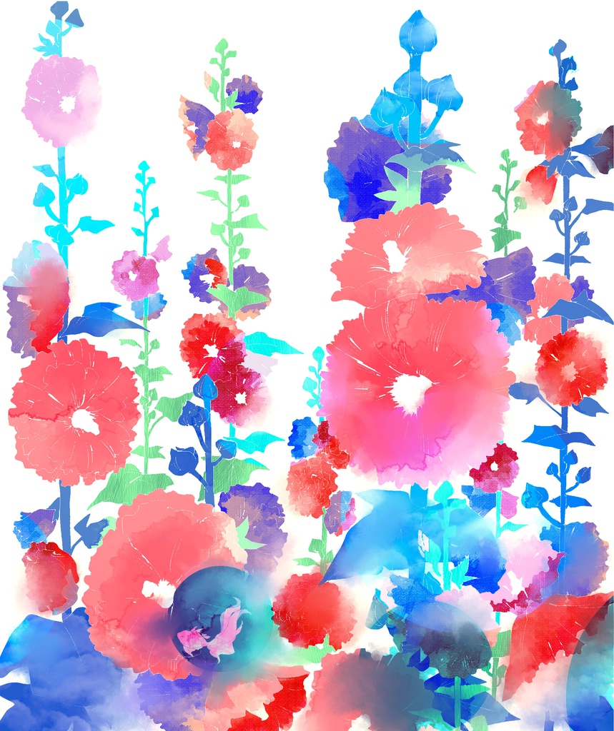 ホリホック*メガネ拭き