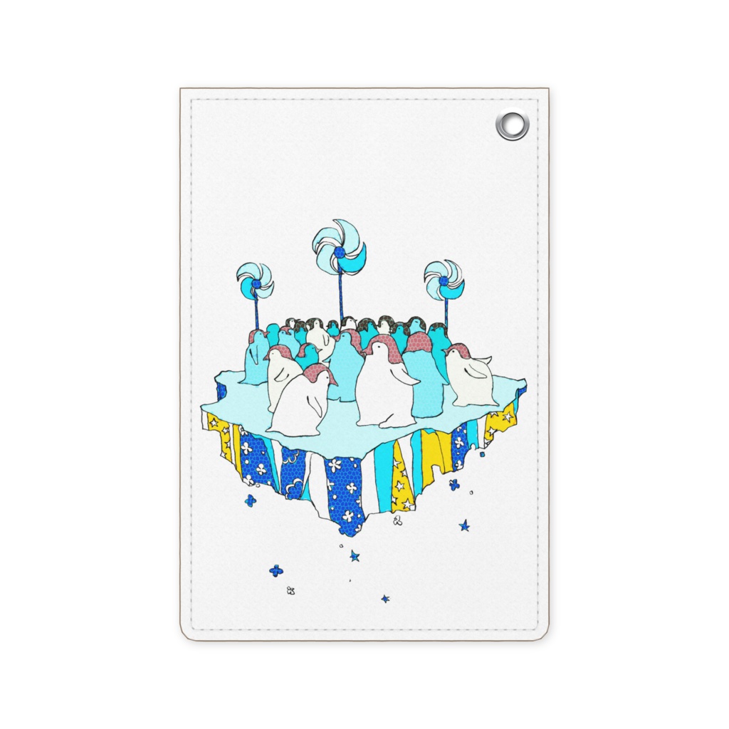 夏のペンギンパスケース