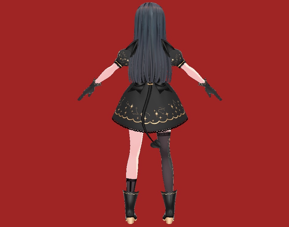 【3Dキャラクター】オリジナル3Dモデルおぽた【vroid】