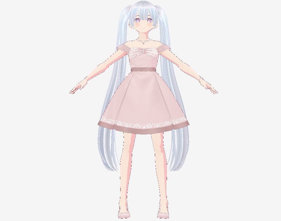 【3Dキャラクター】こいか【vroid】