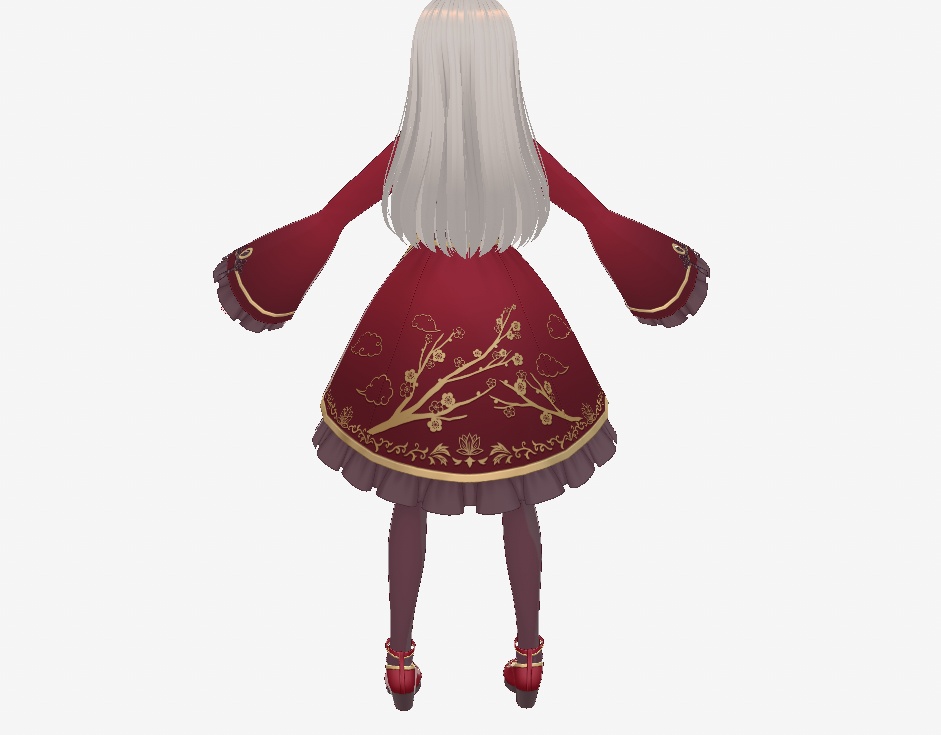 【3Dモデル】オリジナル3Dモデル もざか 【vroid】