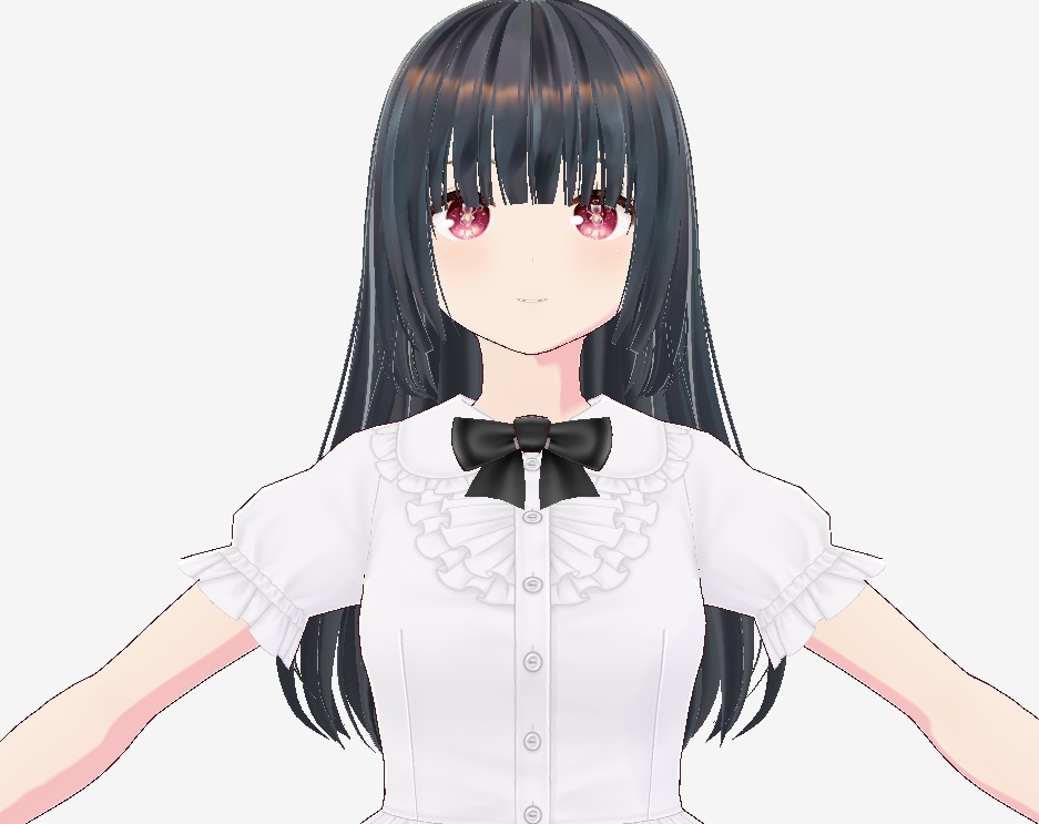 【3Dモデル】 オリジナル3Dモデルもぽ 【vroid】