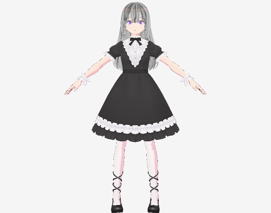 【3Dモデル】オリジナル3Dモデルあくあ【vroid】