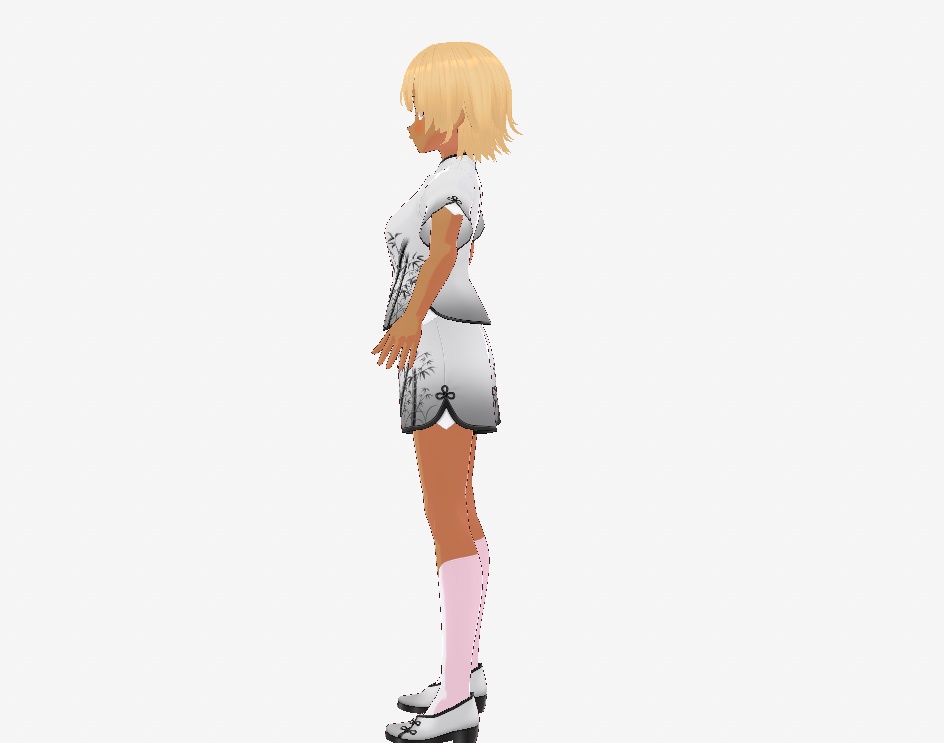 【3Dモデル】オリジナル3Dモデルしのび【vroid】