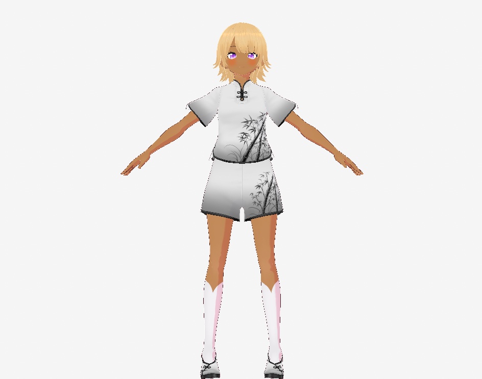 【3Dモデル】オリジナル3Dモデルしのび【vroid】