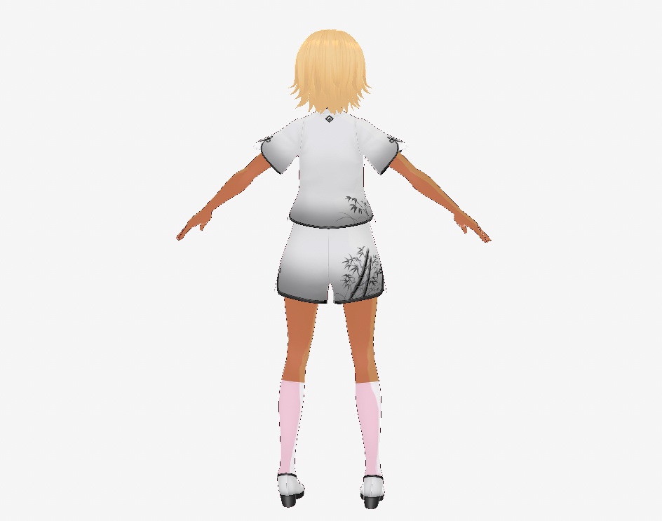 【3Dモデル】オリジナル3Dモデルしのび【vroid】