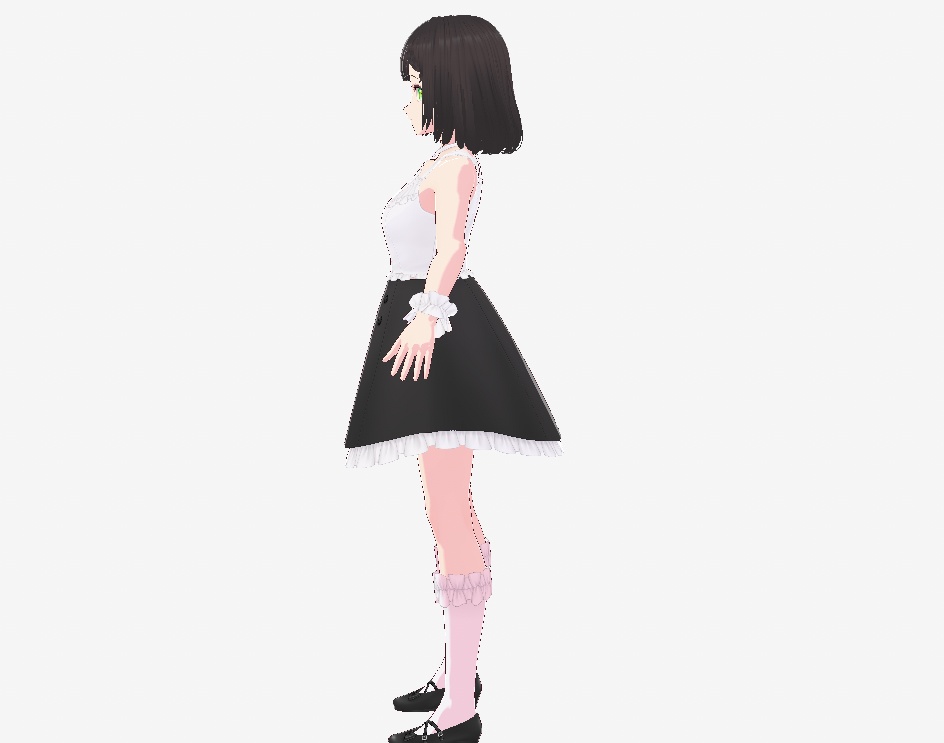 【3Dモデル】オリジナル3Dモデルここあ【vroid】