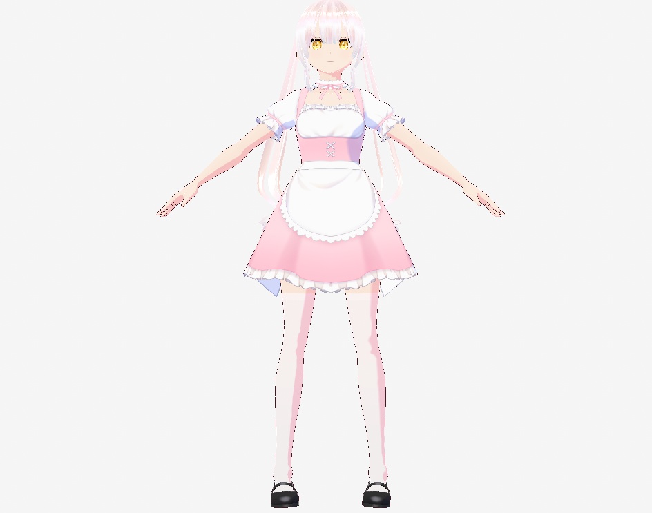 【3Dモデル】オリジナル3Dモデルいすぽ【vroid】