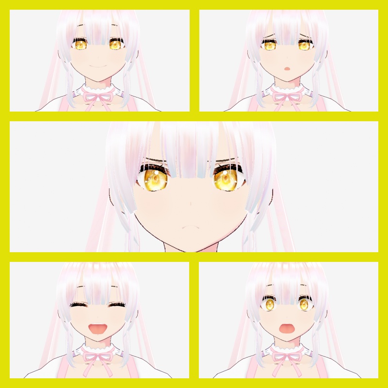 【3Dモデル】オリジナル3Dモデルいすぽ【vroid】